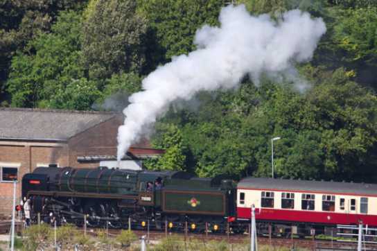 11 June 2022 - 16-37-31

-------------------
Steam locomotive Britannia 70000  departs Kingswear